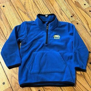Roots Royal Polar Fleece 1/4 Zip Size 4T